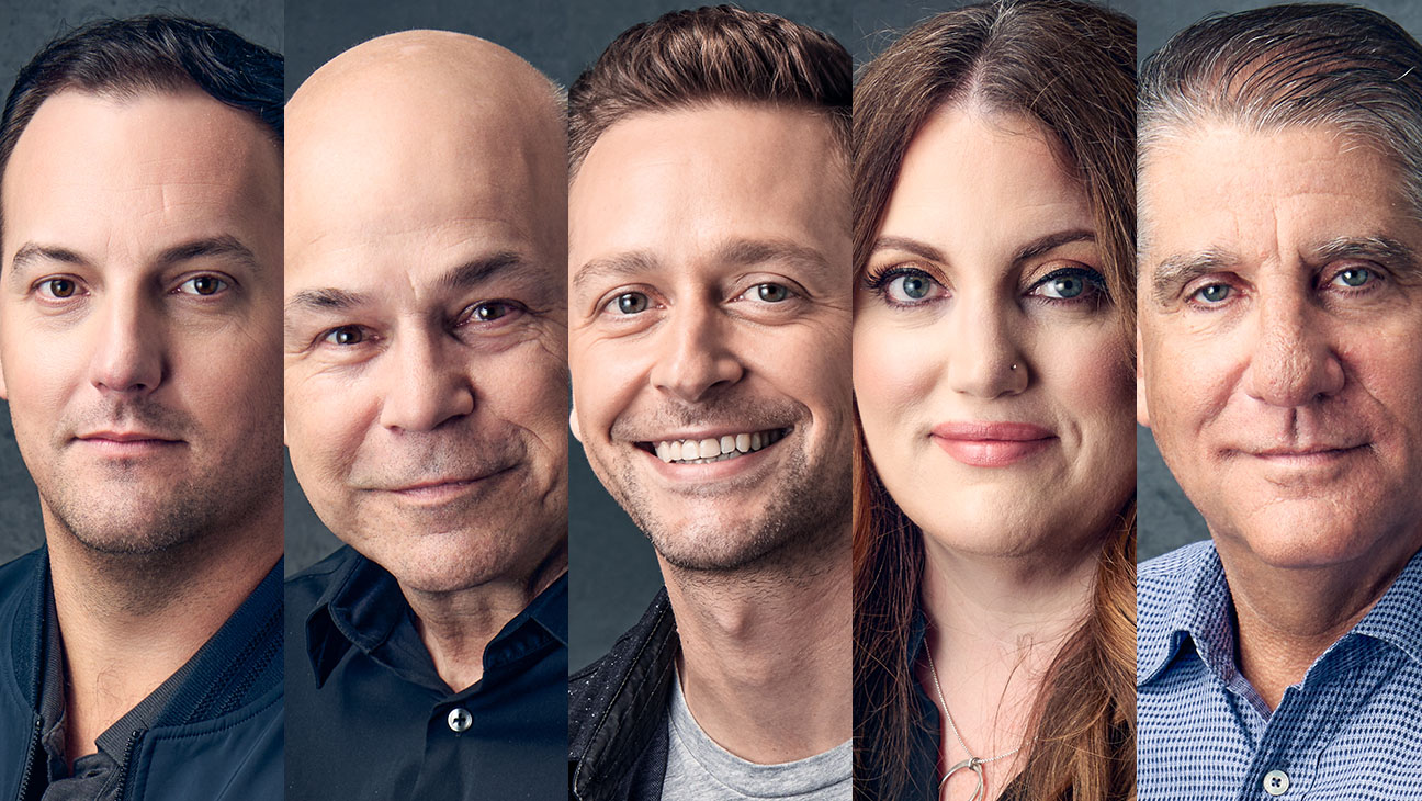 Brett Anderson, Jeff Bacon, Chris Bucci, Rachel Martinez, and Steve Savitsky.