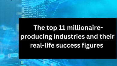 The top 11 millionaire-producing industries and their real-life success figures 