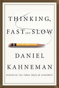 Thinking, Fast and Slow book cover