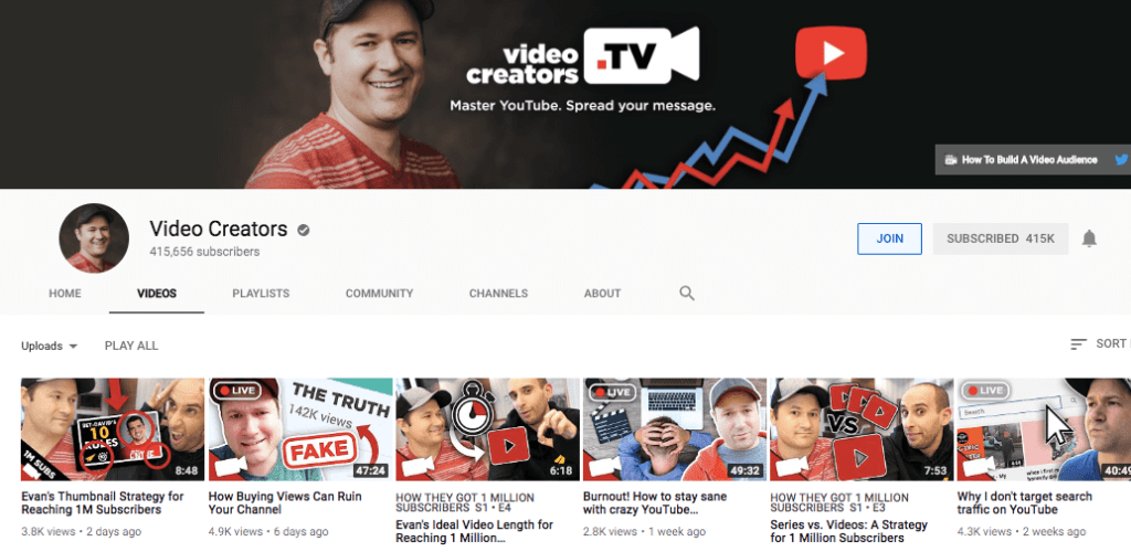 Video Creators on YouTube