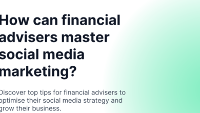 How can financial advisers master social media marketing?