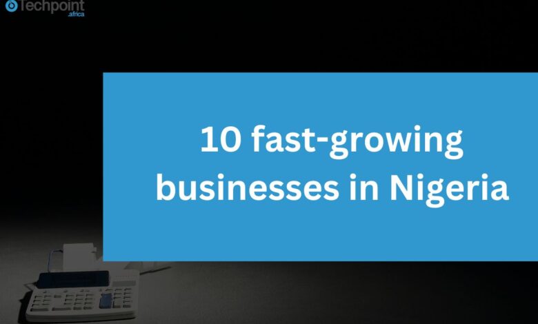 10 fast-growing businesses in nigeria 10 fast-growing businesses in nigeria