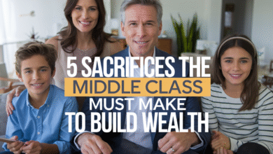 5 Sacrifices the Middle Class Must Make to Become Financially Successful